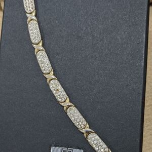 Elegant Gold and Silver Women's Bracelet